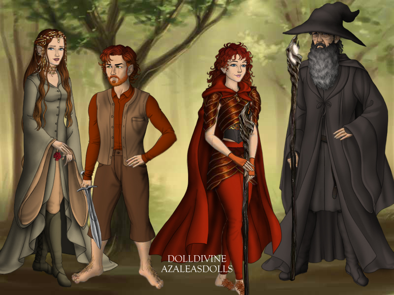 azaleas dolls lord of the rings