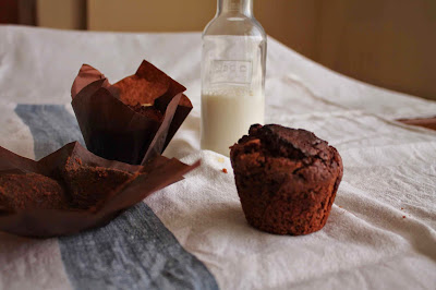 Muffins de chocolate