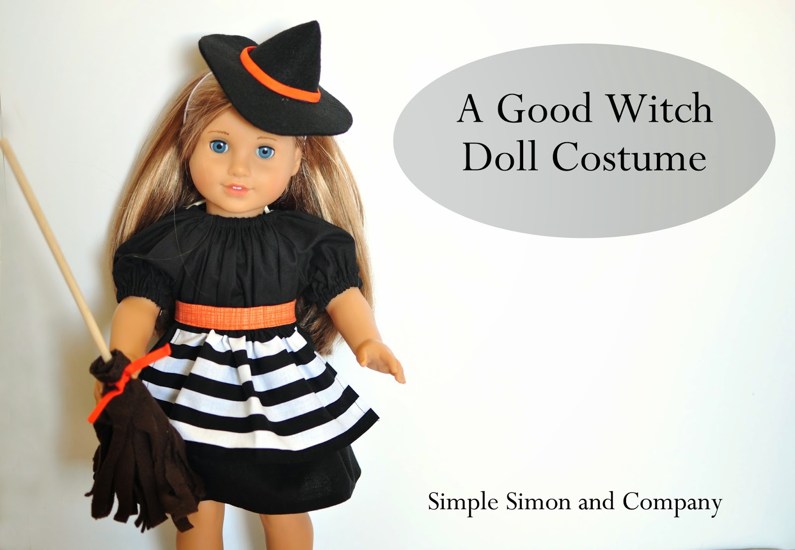 Make It Handmade Handmade Halloween Doll Witch Costume