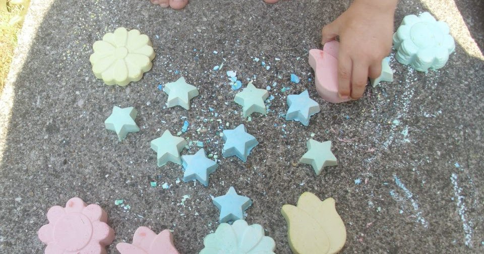 Rose's Supposes Homemade Sidewalk Chalk