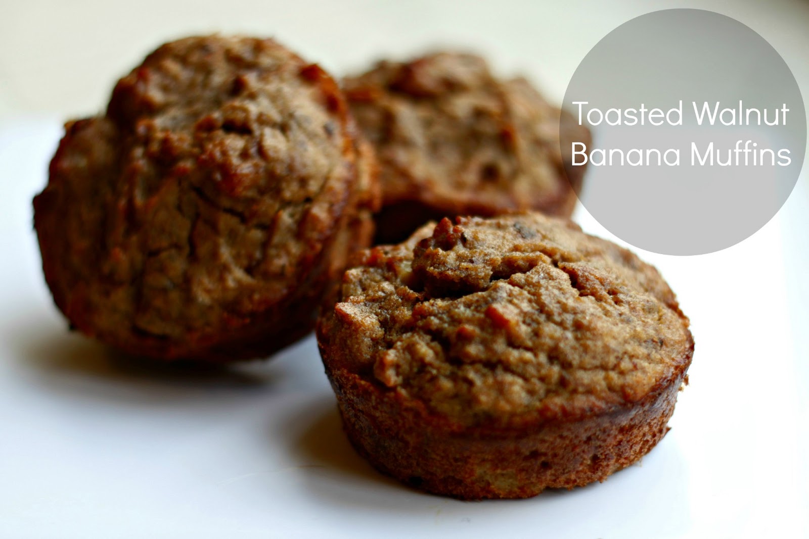 See Sarah Bake Toasted Walnut Banana Muffins