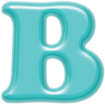 ® Colección de Gifs ®: LETRAS MAYÚSCULAS DE COLOR CELESTE