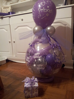 Verpackungsballon für Mädchen