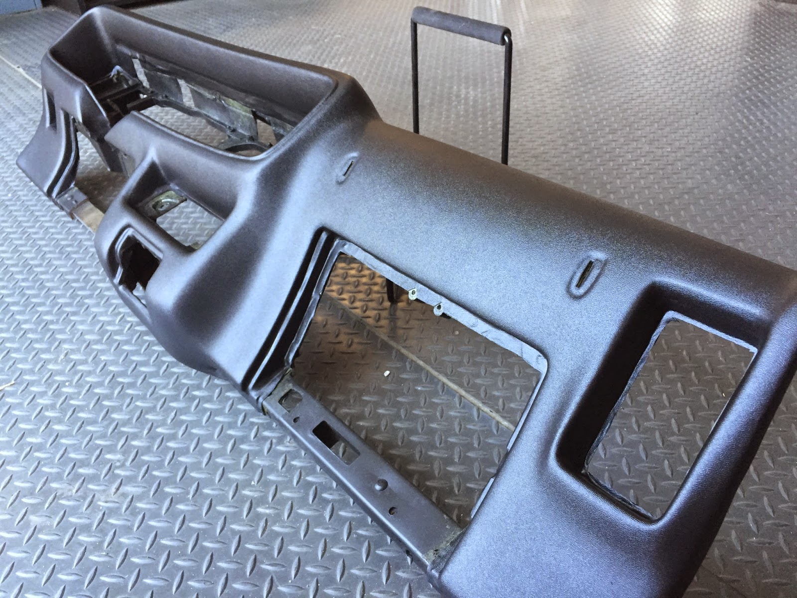 Just Dashes Production Center Trans Am Firebird Dash Pad Restoration with Plastic Repair