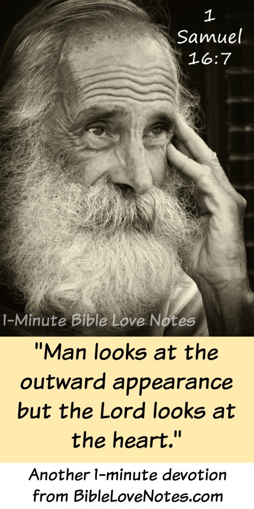 man looks on the outward appearance man looks on the outward appearance