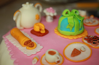 Tea Set Cake