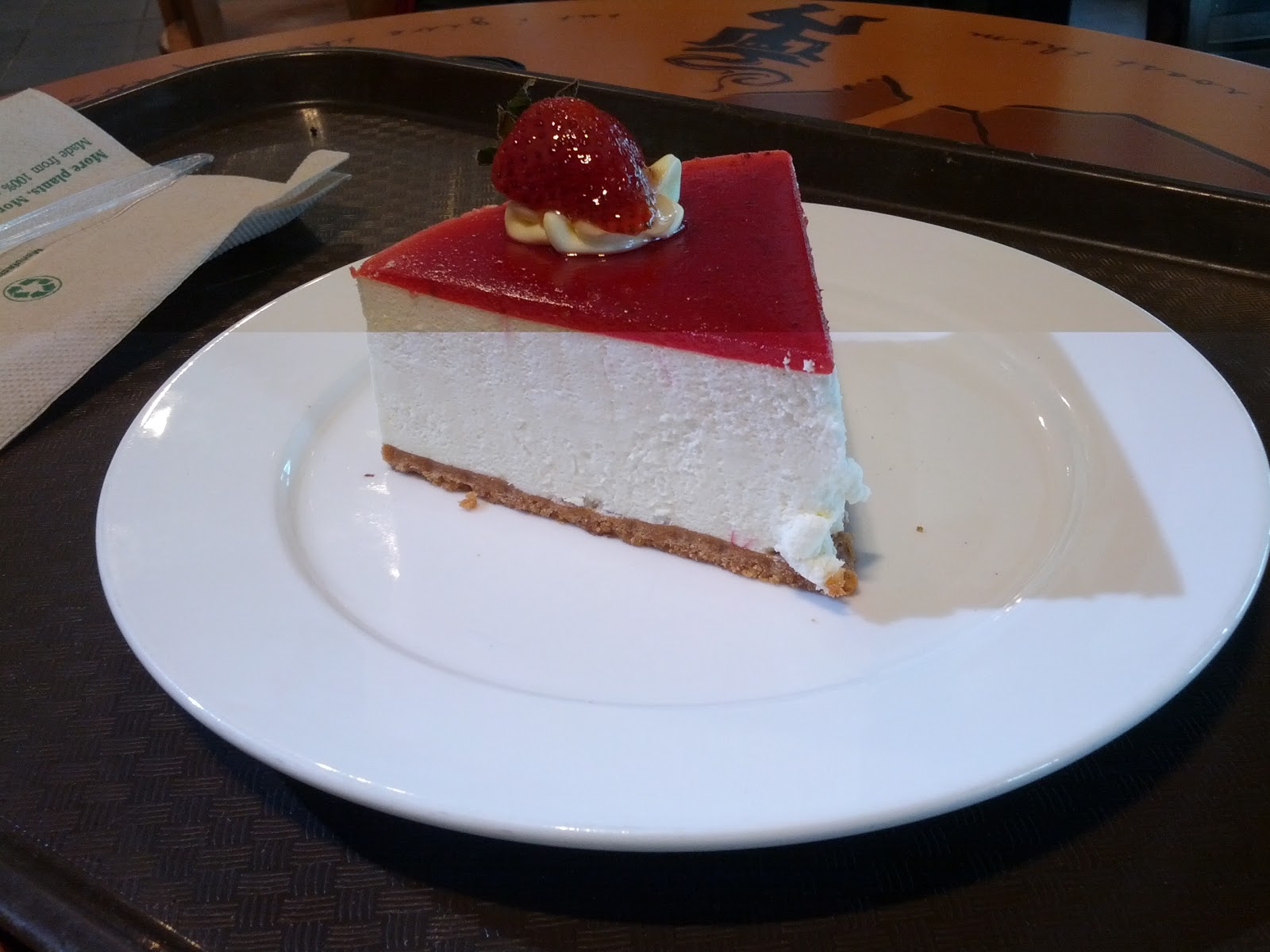 Strawberry Cheesecake at Starbucks, Dubai In Search of The World's