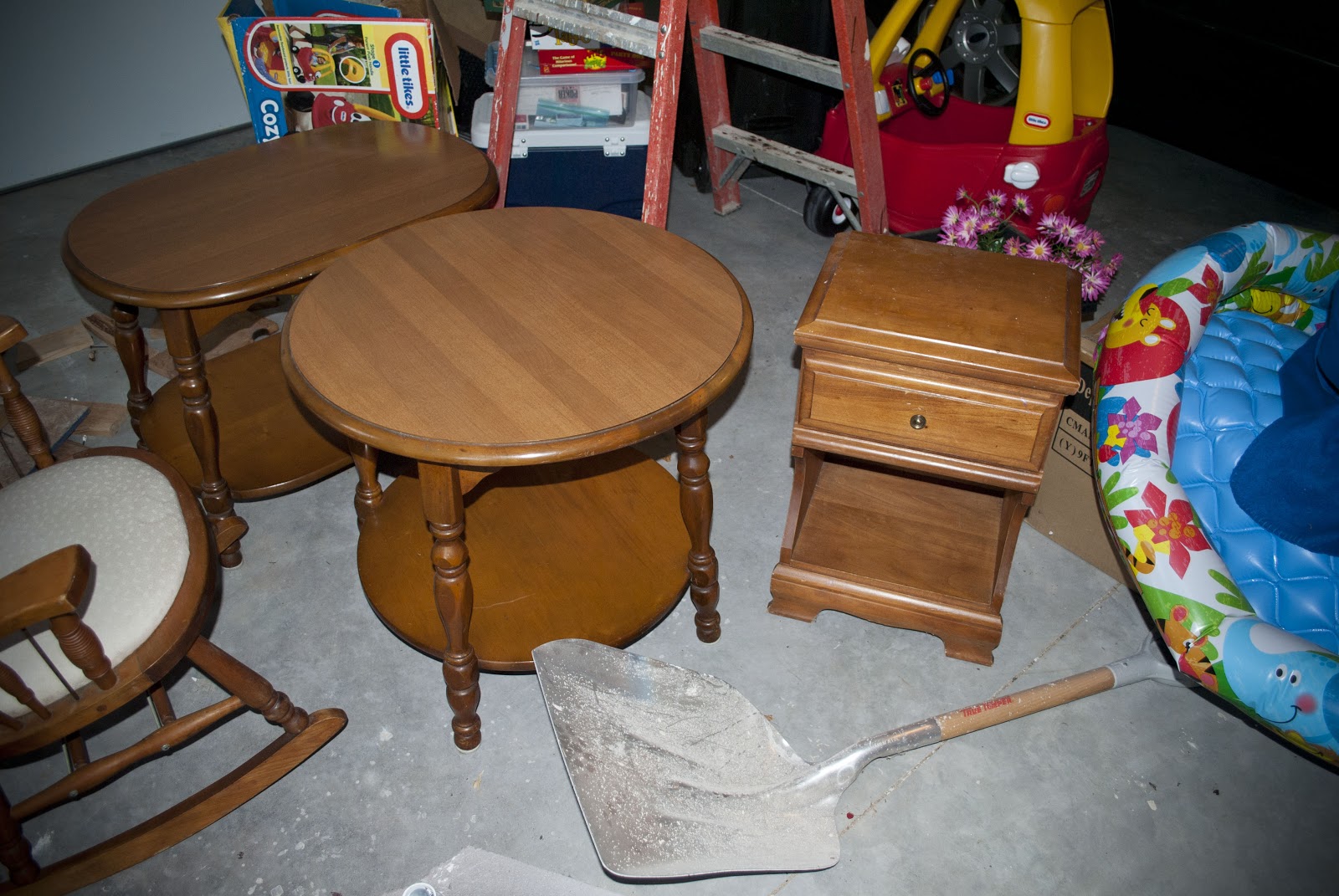 Interior Fun DIY Refinished Round Side Table