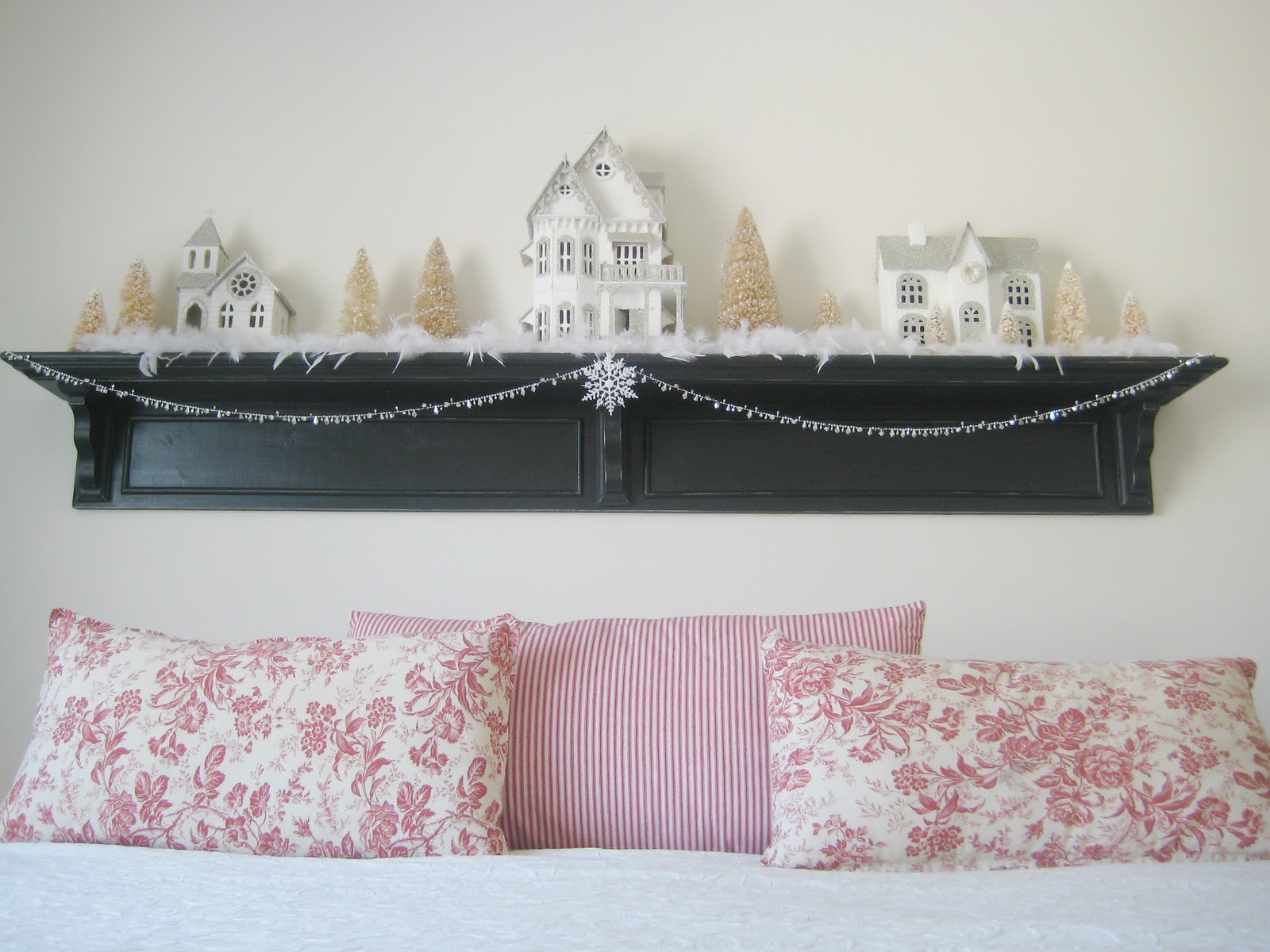 Happy At Home Bedroom Mantel