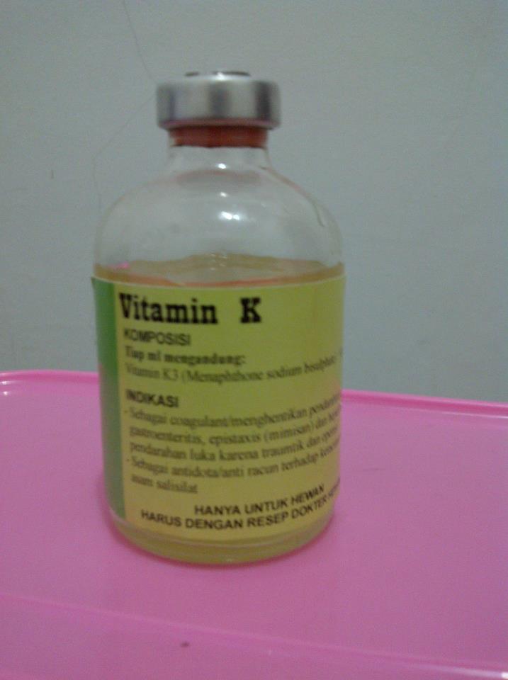 VITAMIN K inj OBAT HEWAN