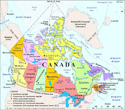 Map of Canada and Provinces map of canada and provinces