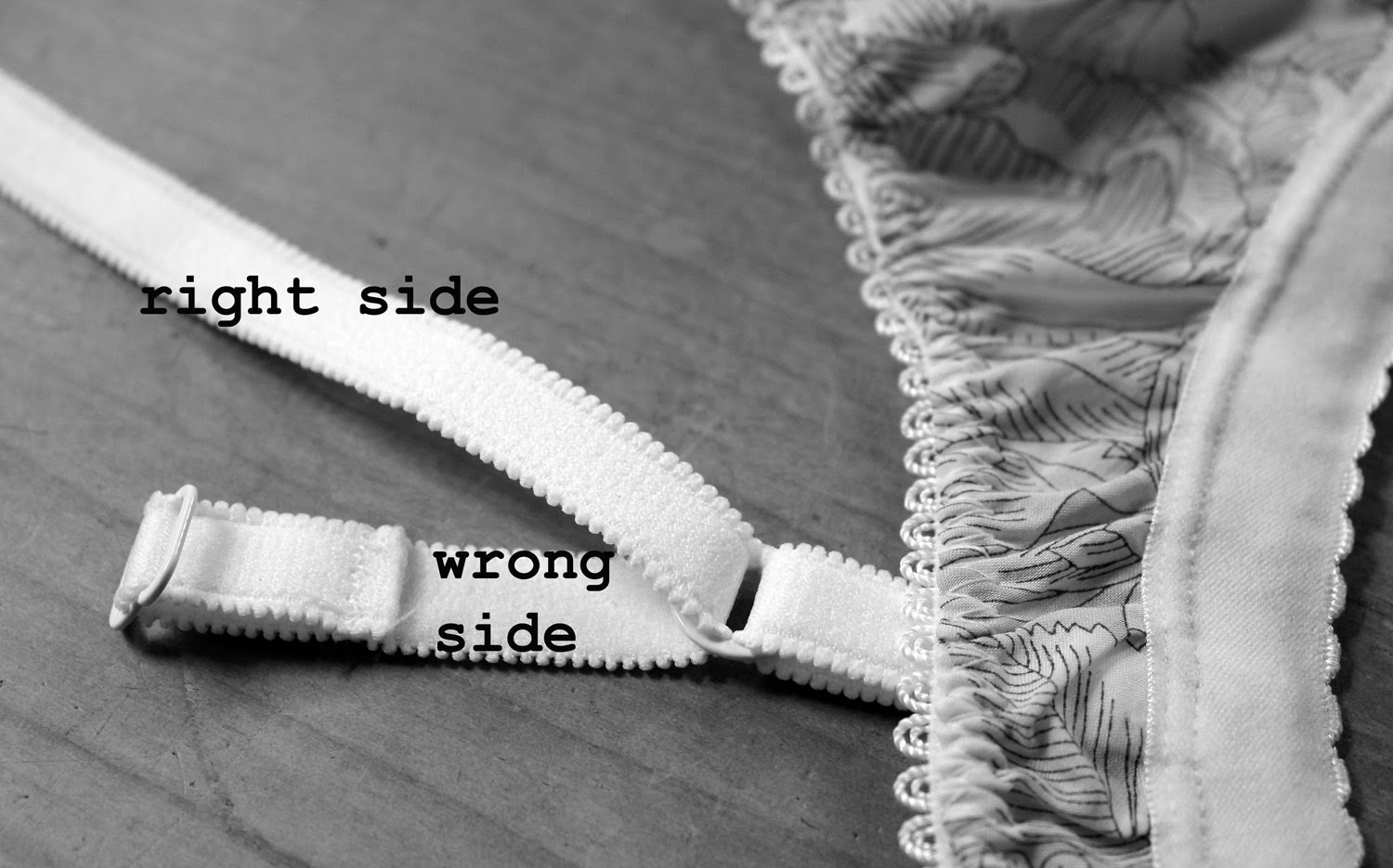 The Makers' Journal HOW TO make basic bra straps