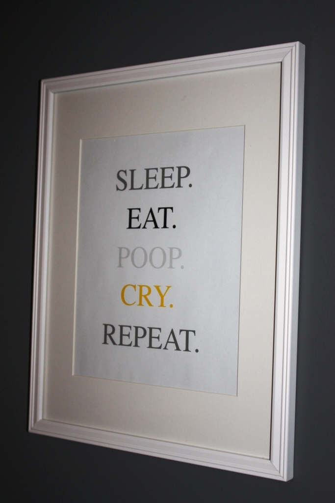 The Gus Fuss Nursery Progress Modern Yellow/Gray