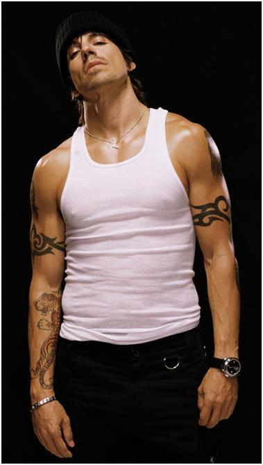 Tattoo Styles For Men and Women: Tattoos of Anthony Kiedis Red Hot