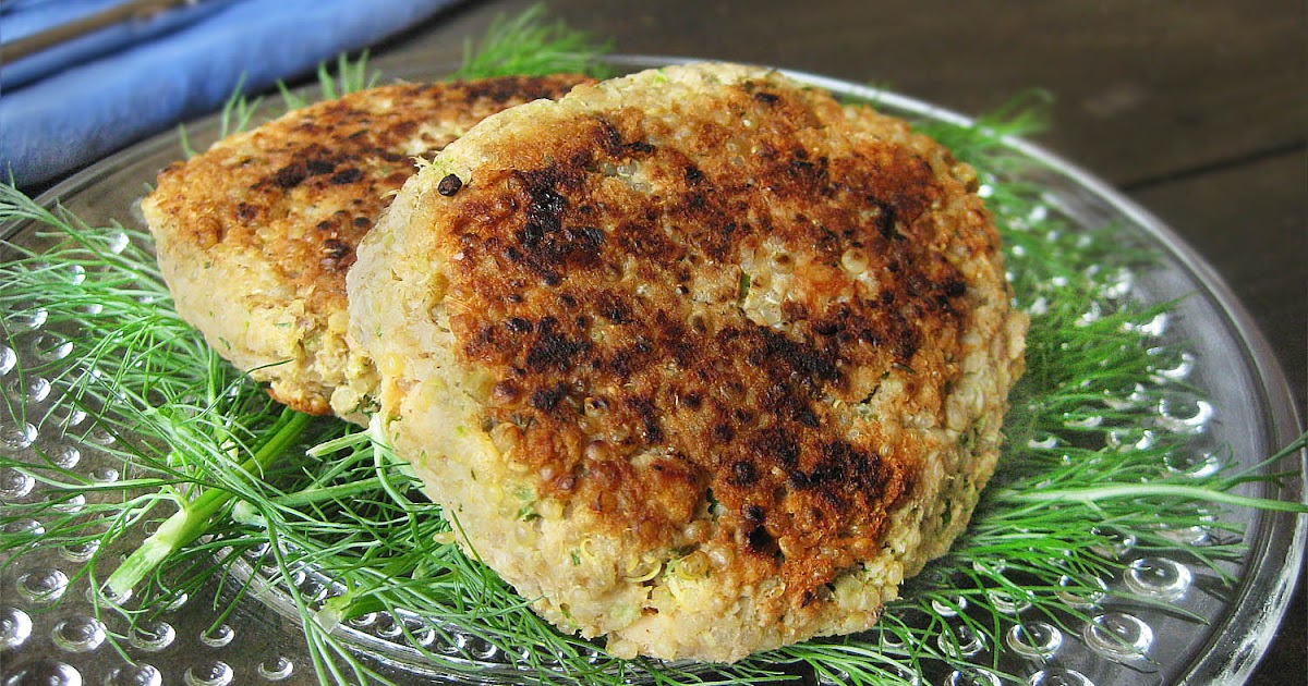 The Queen of Quinoa Quinoa Salmon Cakes