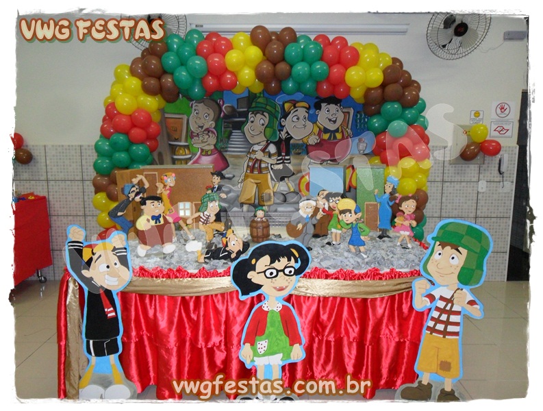 FESTAS Decoração para festas Infantis TEMA CHAVES E SUA TURMA FESTAS Decoração para festas Infantis TEMA CHAVES E SUA TURMA