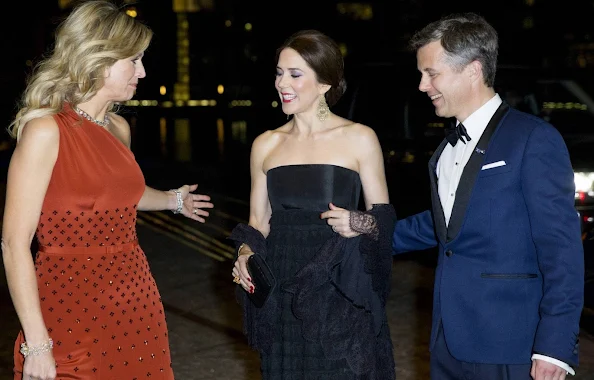Queen Maxima of the Netherlands, Crown Princess Mary of Denmark and Crown Prince Frederik 