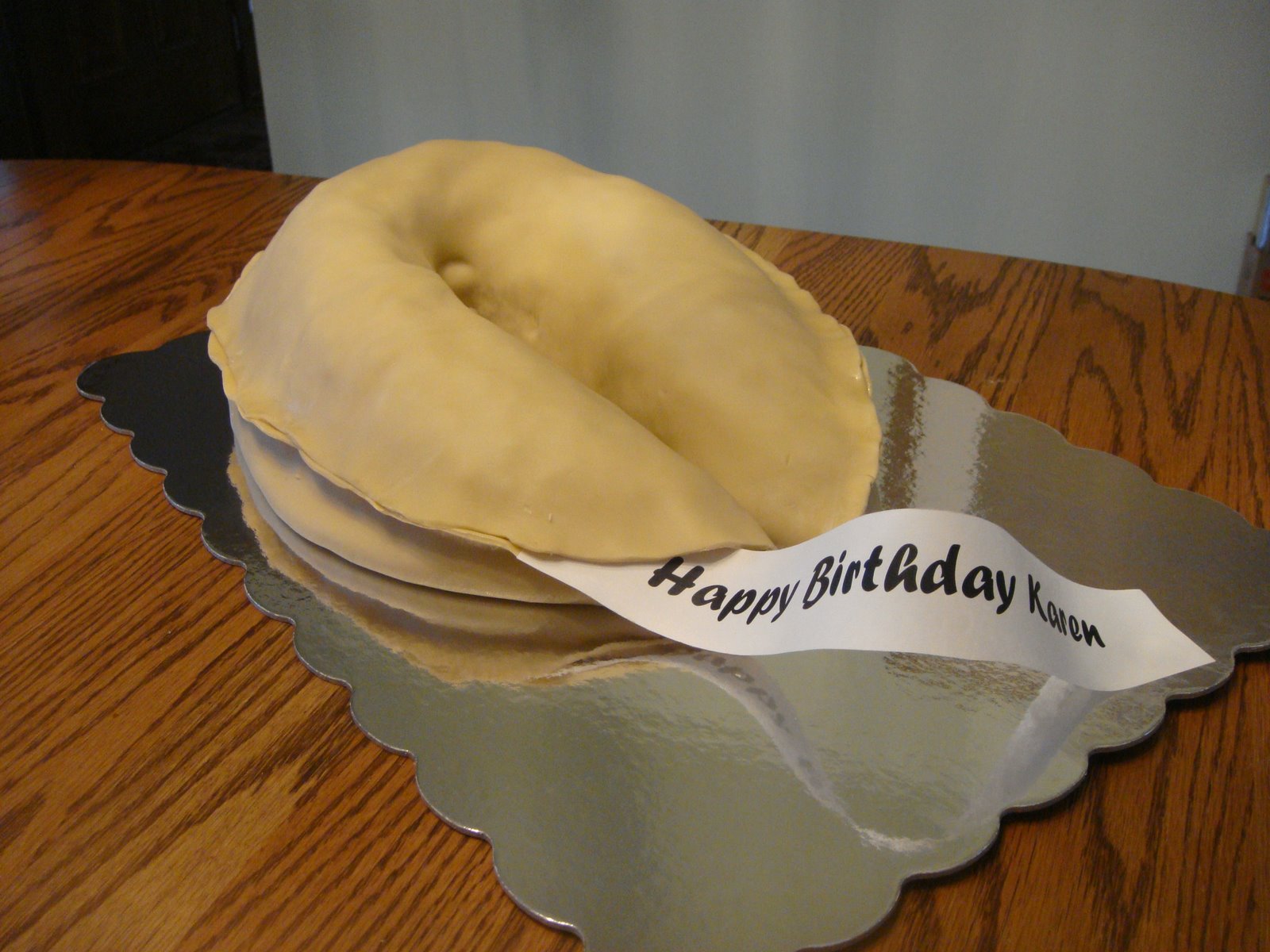 Cakes By LAM Designs Fortune Cookie Birthday Cake