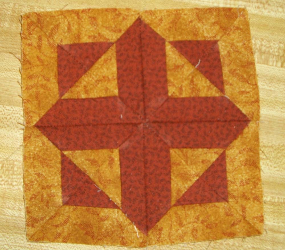 Reeves Raves Tutorial for Night and Day Quilt block