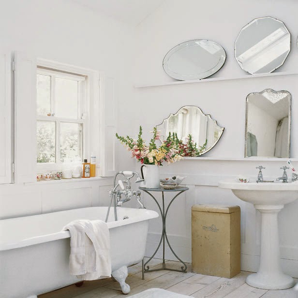 30 baños vintage para inspirarte Baño Ideas Industriales