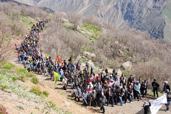 Hakkari Mesken Dagi Nda Kalekol Protestosuna Mudahale 7 Eylemci