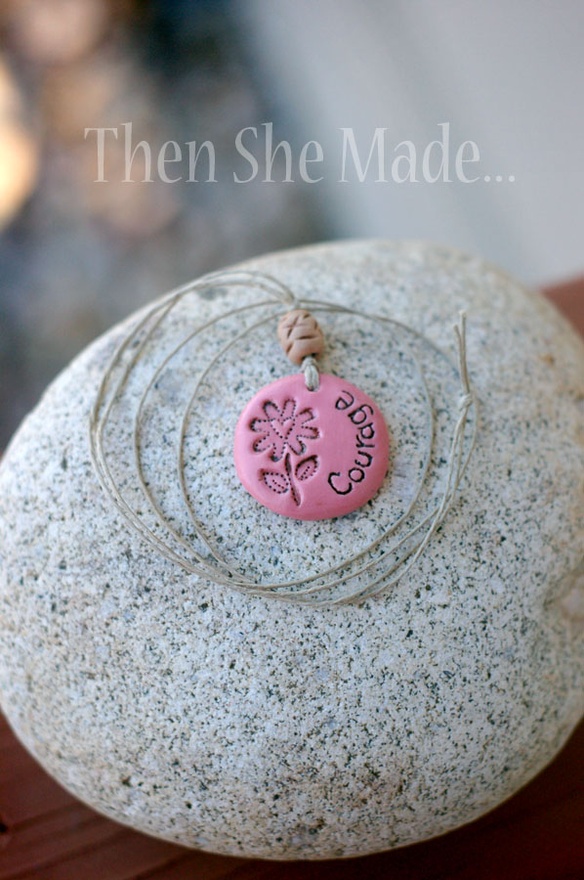 Allred Design Blog IBP Stamping on Polymer Clay