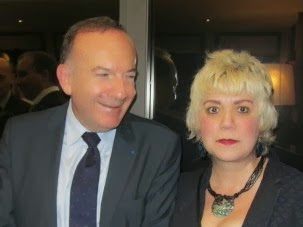 *PIERRE GATTAZ, PRÉSIDENT DU MEDEF & MORGANE BRAVO*