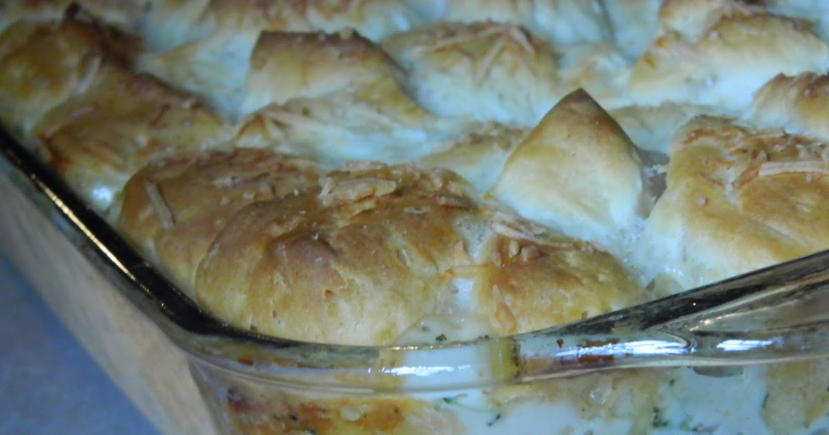 Recipes Straight from the Kowboys Home Chicken Alfredo Biscuit Casserole