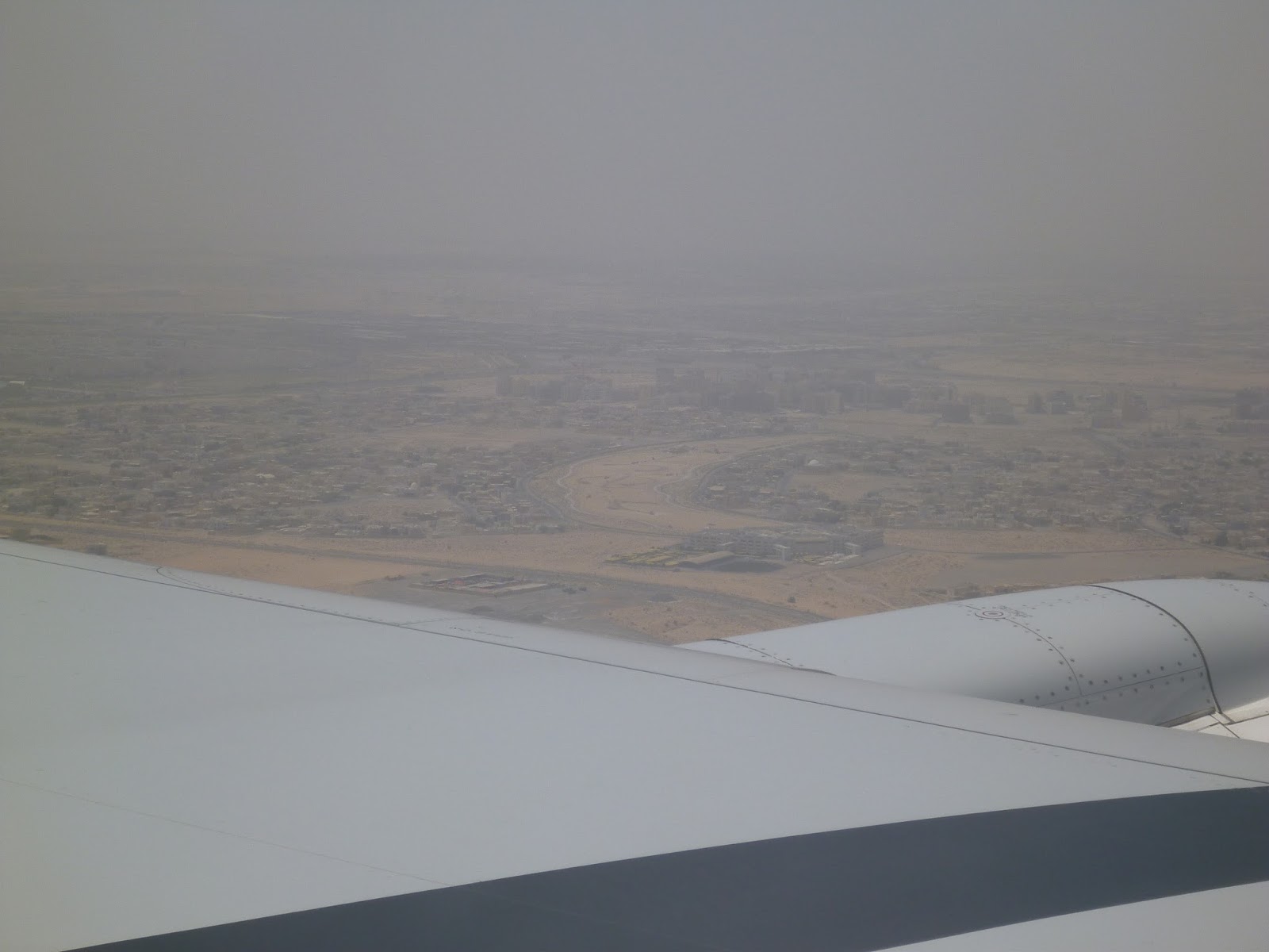 Vue aérienne sur Dubaï