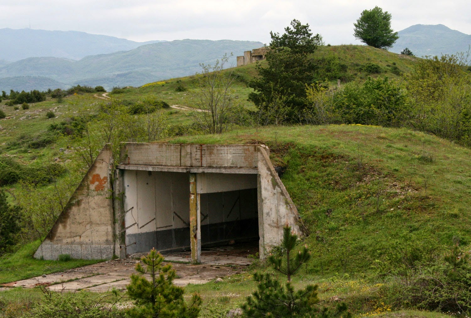 One of the bunkers One of the bunkers