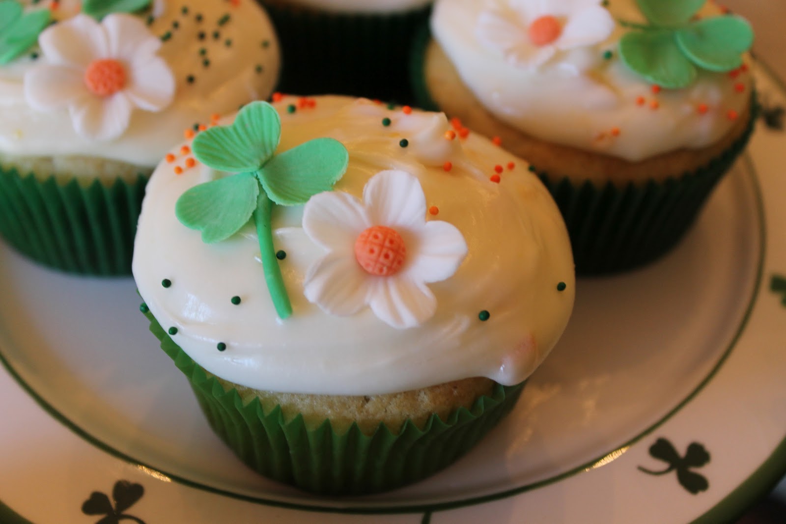 The Pastry Tip Irish Tea Cupcakes