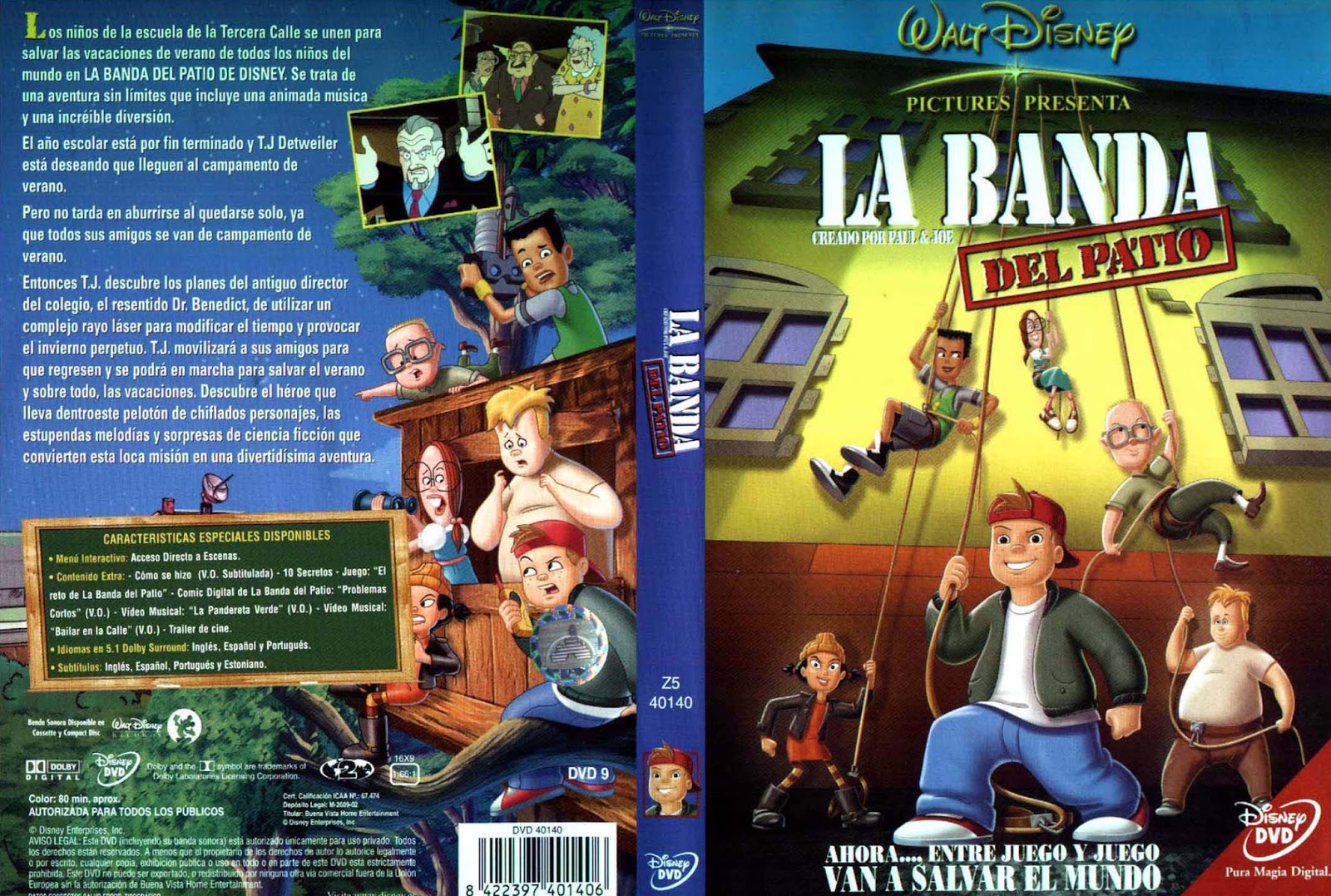 TÓMBOLA DISNEY La banda del patio, la película