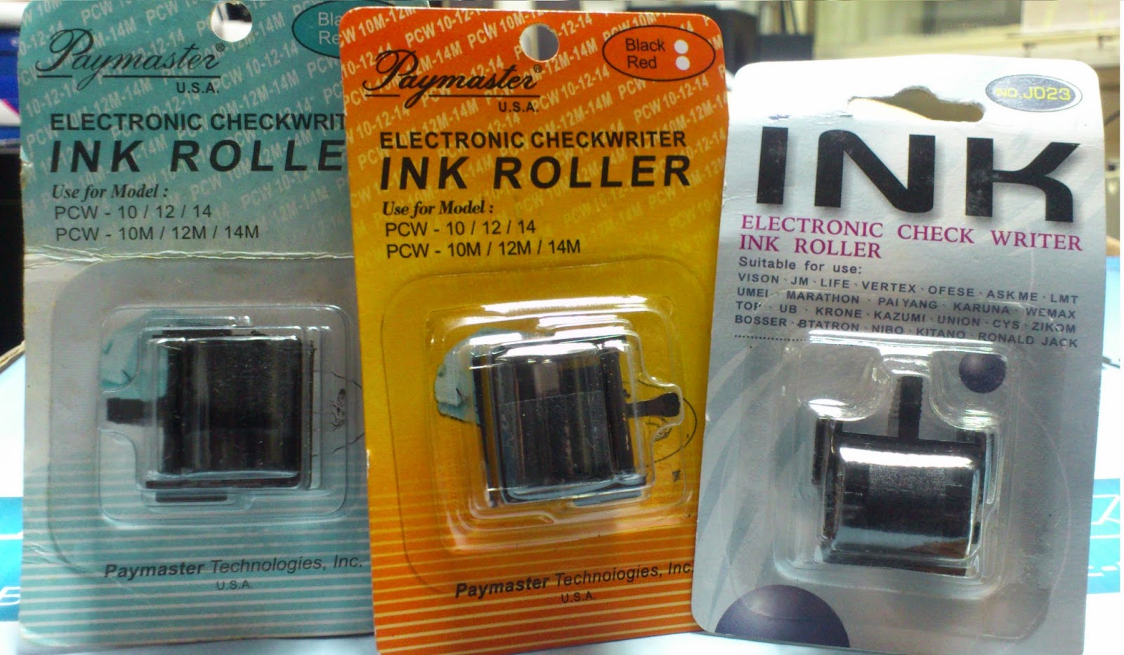 Grand ETech Access Sdn. Bhd. Paymaster Checkwriter Ink Roller