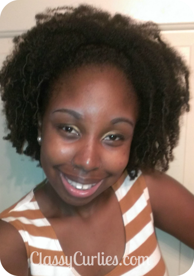 Natural Hair Twist Out With Eco Styler Gel Classycurlies