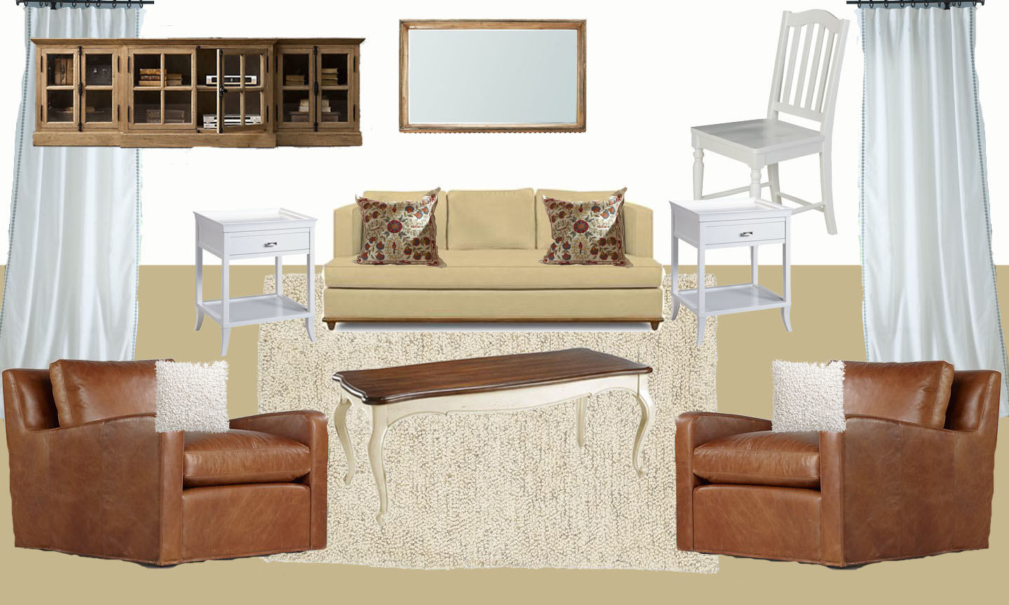 Again We Are Using The Existing Couch I Choose Leather Chairs And A Rustic Entertainment Center For This Look Both More Masculine Durable Again We Are Using The Existing Couch I Choose Leather Chairs And A Rustic Entertainment Center For This Look Both More Masculine Durable