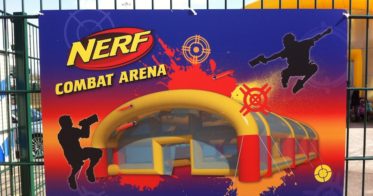 UK Nerf Quest Nerf Arena UK Nerf at the Grand Opening