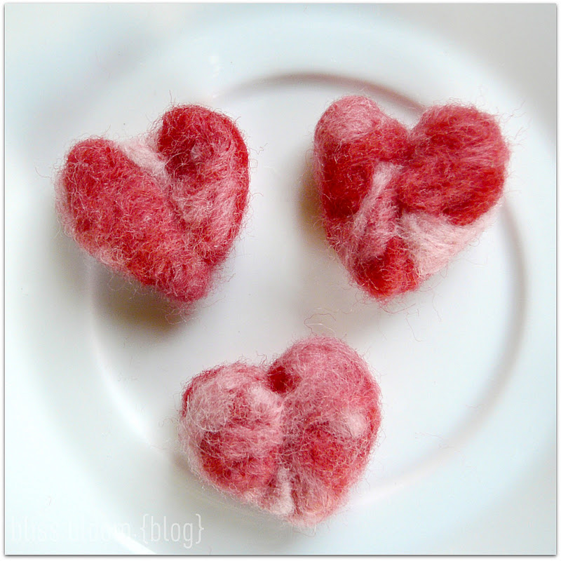 [Make] Washing Machine Felted Hearts