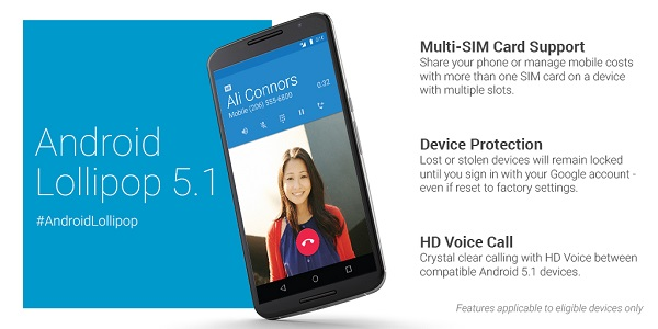 Fitur Baru Pada Android 5.1 Lollipop Fitur Baru Pada Android 5.1 Lollipop