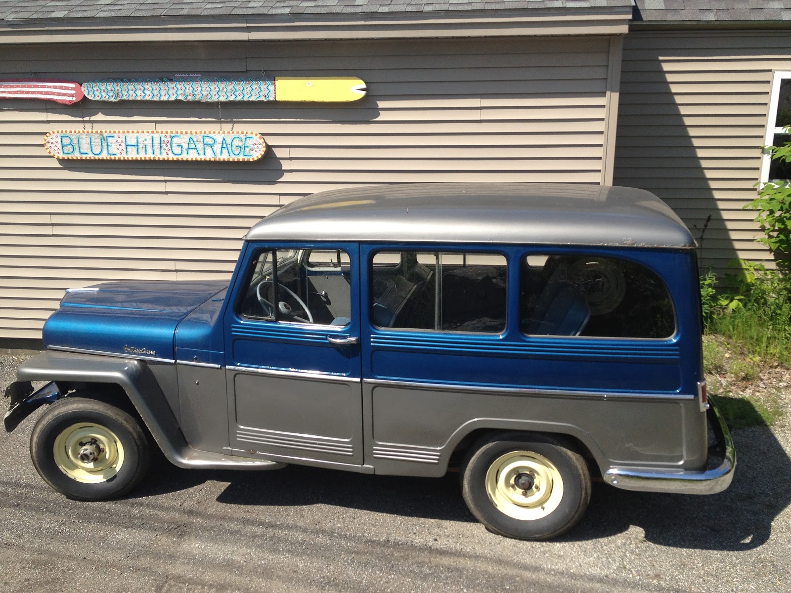 autoliterate Jeep Station Wagon at Blue Hill Garage