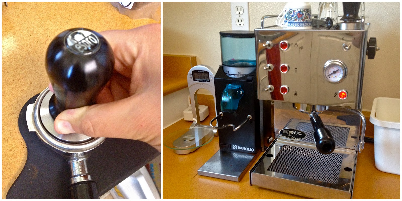 E is for Espresso {guest post}