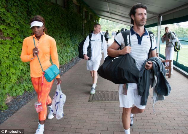 Serena dating tennis coach