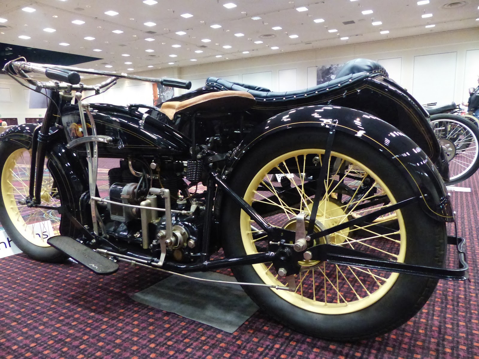 OldMotoDude 1922 Ace with FLXI Observer Sidecar sold for 103,500 at