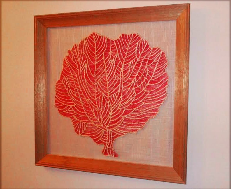 Pine + Palm Placemat to Wall Art