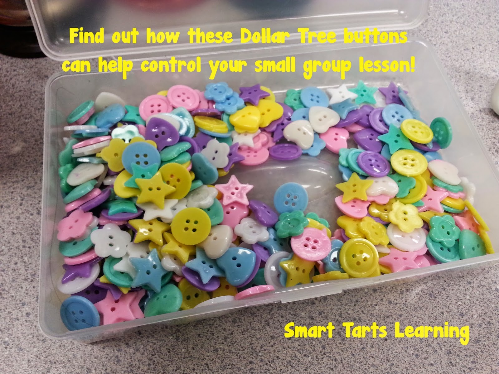 SmartTartsLearning Dollar Tree Find 4 {of 7} Buttons Can Help
