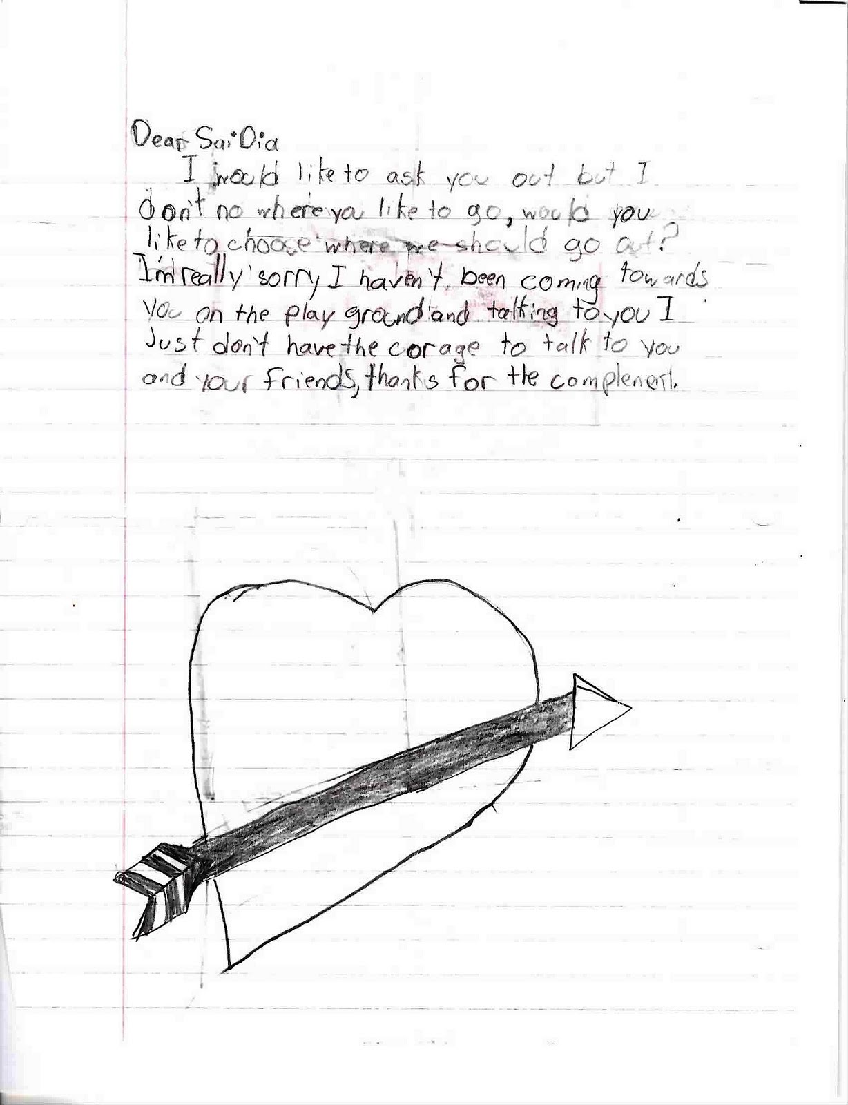 Write a love letter to a boy picture