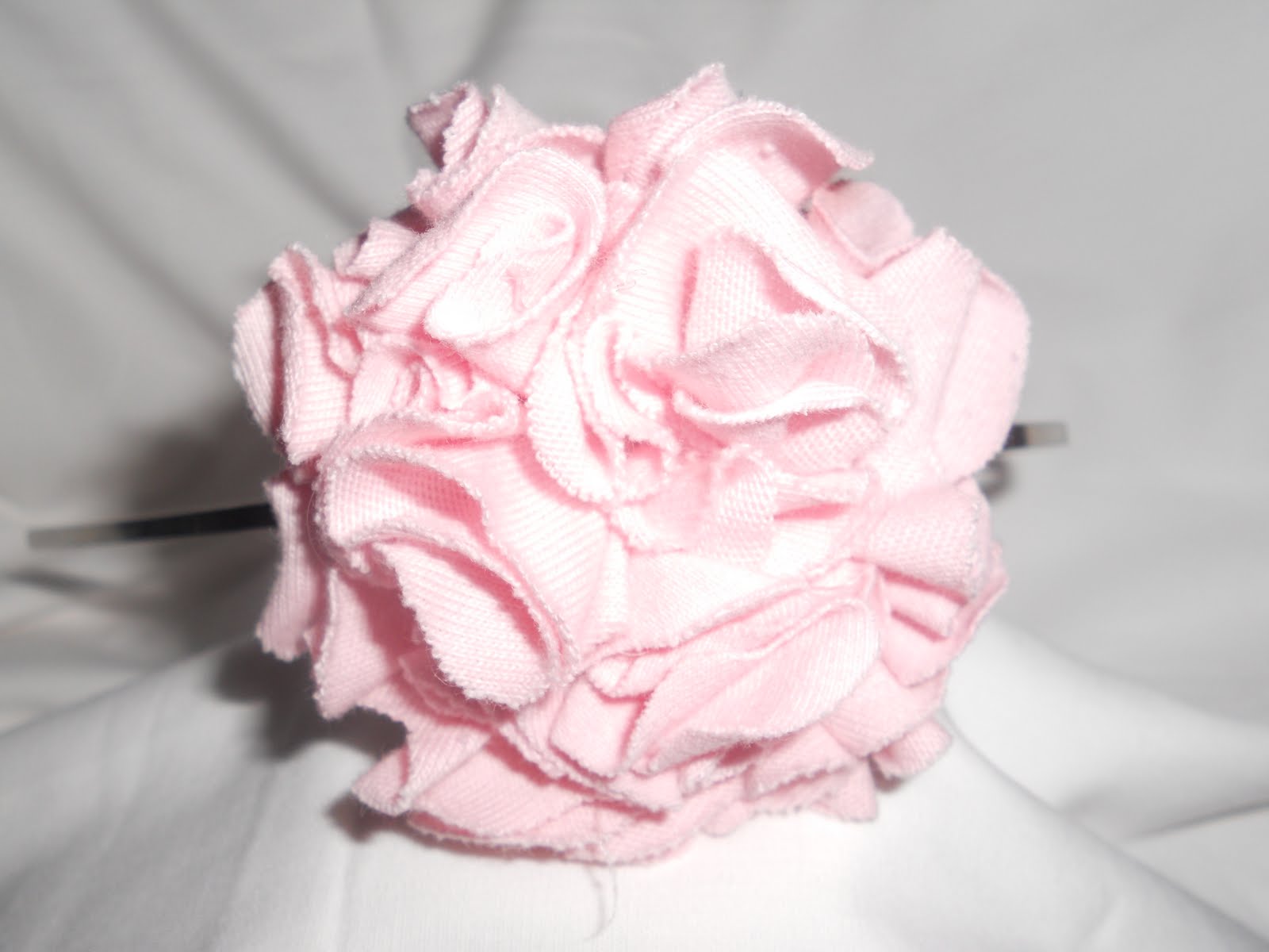 Sister See Sister Do Fabric Flower Felt Flower Ribbon Flower