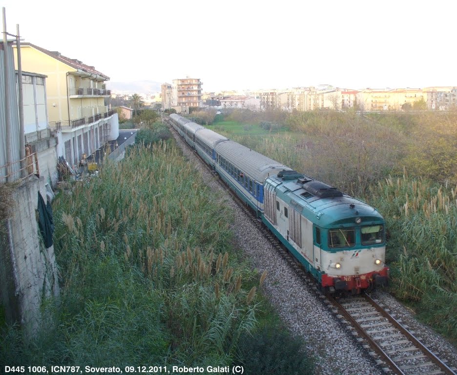 Treni Saline Voies Ferrees 17 1984 Ferrovie Calabro Lucane Cosenza Catanzaro 