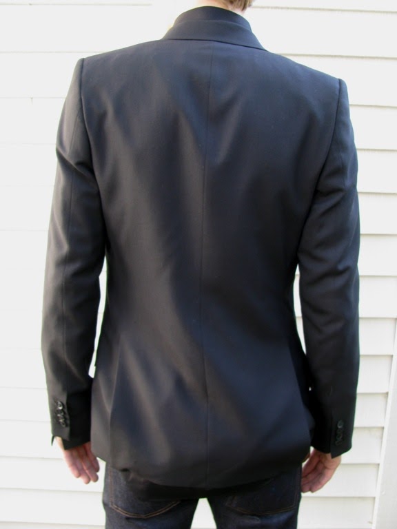 Man Suit Back