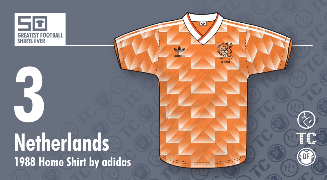 The 50 Greatest Football Shirts Ever: #1 - West Germany 1988-91 Home Shirt  by adidas