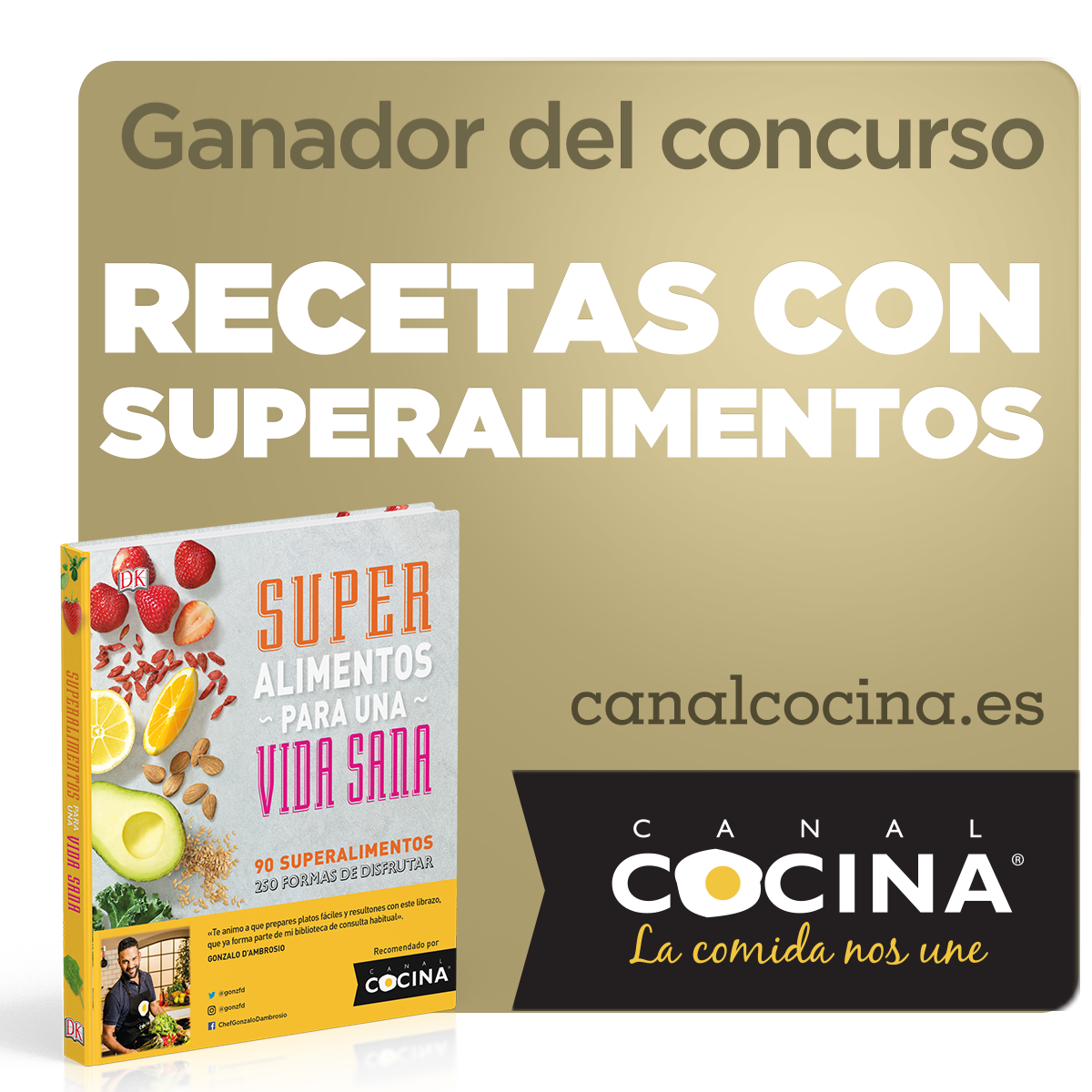 Ganadora del concurso Superalimento